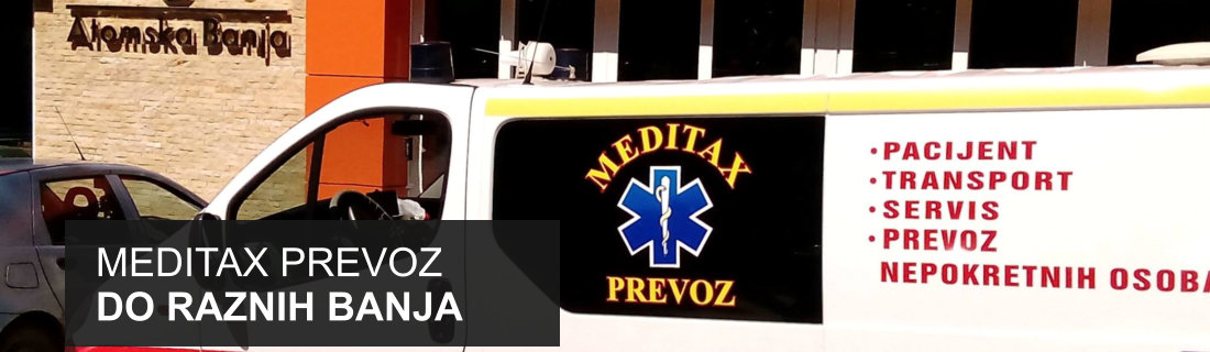 Meditax prevoz do raznih banja u Srbiji